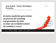 Tablet Screenshot of josearahal.es
